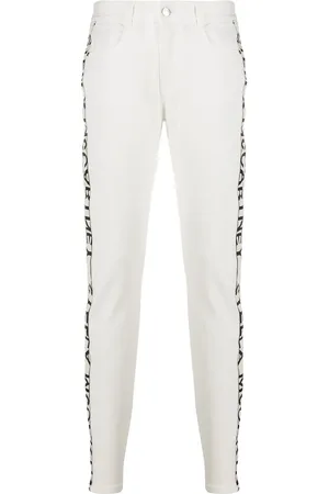 Stella McCartney Jean skinny à bande logo