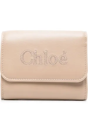 Chloé Petit portefeuille à plaque logo