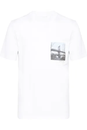Helmut Lang T-shirt à imprimé graphique