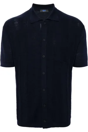 Kiton Sweat boutonné à col polo