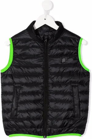 HERNO Gilet matelassé à bords contrastants