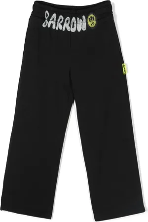 BARROW Pantalon de jogging en coton à logo imprimé
