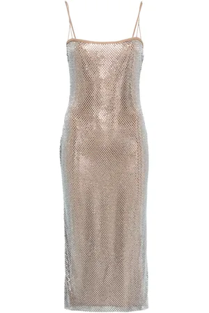 GIUSEPPE DI MORABITO Robe courte à ornements en cristal