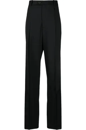 Peter Do Pantalon de tailleur à plis marqués