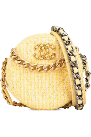 CHANEL Pochette Round 19 à bride en chaîne (2020)