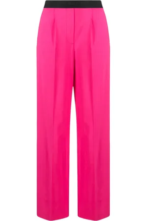 Msgm Pantalon ample à taille à logo