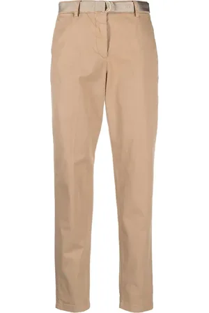 Tommy Hilfiger Pantalon à taille haute ceinturée
