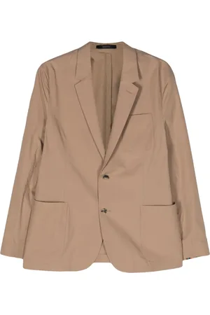 Paul Smith Blazer en coton à simple boutonnage