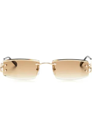 Cartier Lunettes de soleil à monture rectangulaire