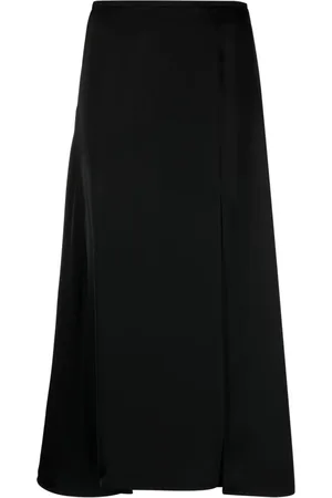 Jil Sander Jupe mi-longue à design asymétrique