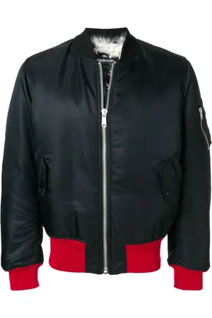 Calvin Klein Veste bomber à empiècements contrastants