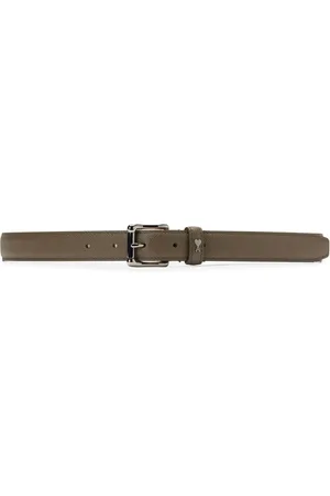 Ami Ceinture en cuir à plaque logo