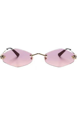 Cartier Lunettes de soleil à monture géométrique