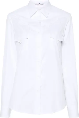 ERMANNO SCERVINO Chemise en coton à manches longues