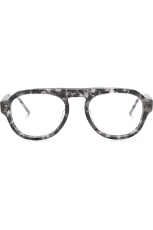 Thom Browne Lunettes de soleil à monture pilote