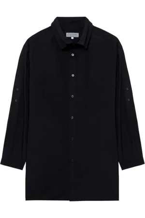 YOHJI YAMAMOTO Chemise en coton à col superposé