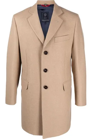 FAY Manteau superposé à simple boutonnage