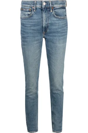 Ralph Lauren Jean skinny à effet délavé