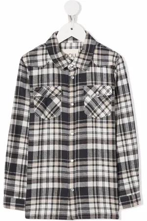 DOUUOD KIDS Chemise à carreaux