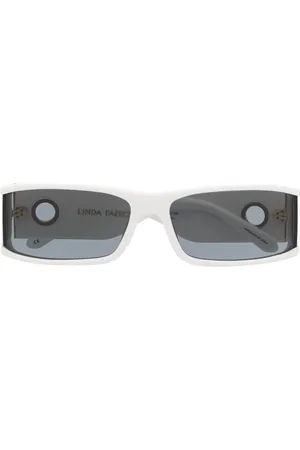 Linda Farrow Lunettes de soleil Mye à monture rectangulaire