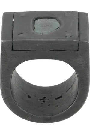 PARTS OF FOUR Bague à design gravé