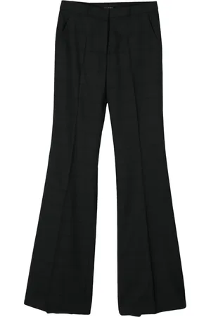 DEL CORE Pantalon de tailleur à coupe évasée