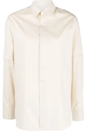 LEMAIRE Chemise en coton à manches longues