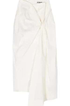 Issey Miyake Jupe mi-longue asymétrique
