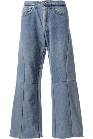 READYMADE Jean évasé à empiècements