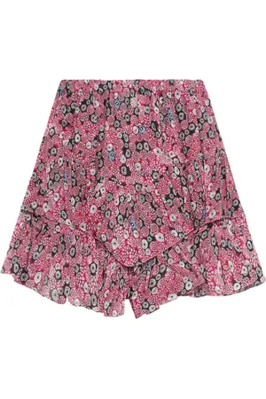 Marant Etoile Short volanté Jocadia à imprimé abstrait