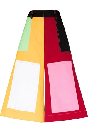Christopher John Rogers Pantalon court à empiècements contrastants