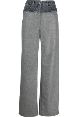 Givenchy Jean droit à empiècements