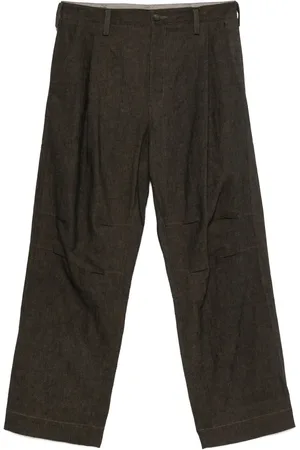 ZIGGY CHEN Pantalon à détails plissés