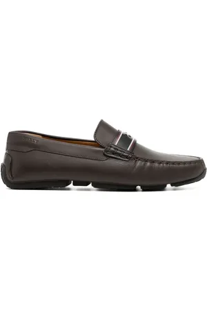 Bally Mocassins à plaque logo