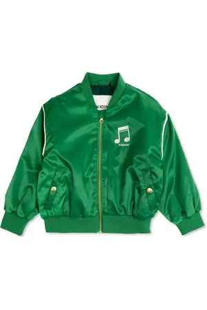 Mini Rodini Veste à logo brodé