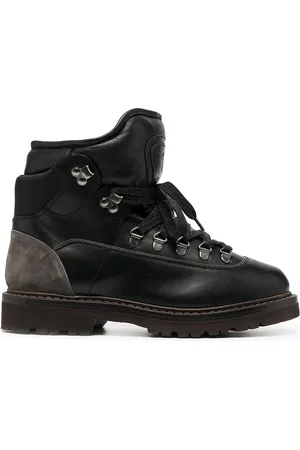 Brunello Cucinelli Chaussures de randonnée à semelle épaisse