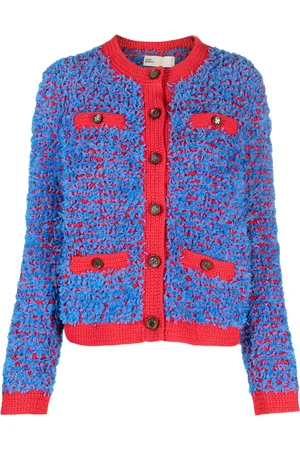 Tory Burch Cardigan boutonné à volants