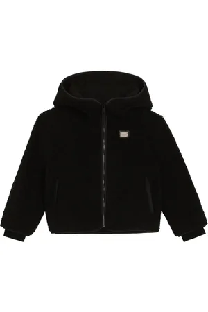 Dolce & Gabbana Veste en tweed à capuche