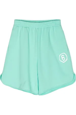 Maison Margiela Short en coton à imprimé graphique