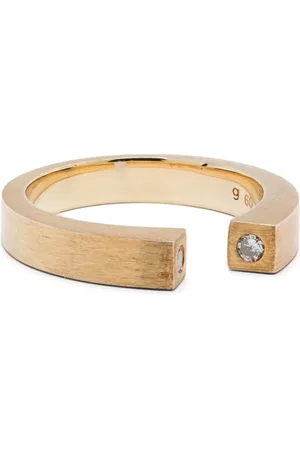 TOM WOOD Bague Split en 9ct pavée de diamants