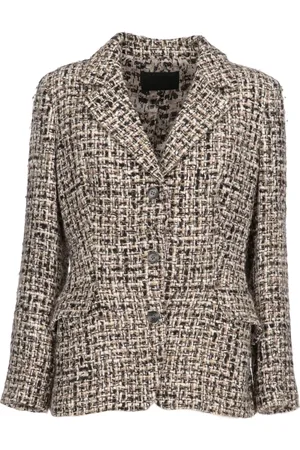 Prada Blazer en tweed à simple boutonnage (2000)
