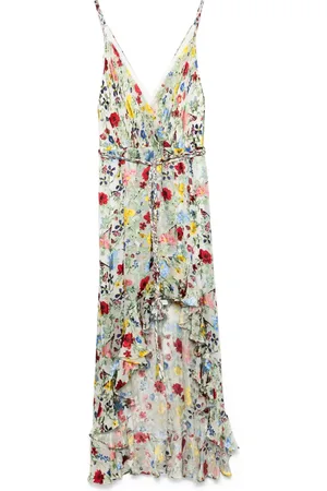 ALICE+OLIVIA Robe mi-longue à fleurs