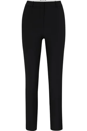 HUGO BOSS Pantalon en laine vierge à coupe courte