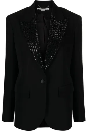 Stella McCartney Blazer Hotfix à ornements en cristal