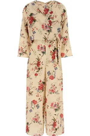 Max Mara Combishort à fleurs