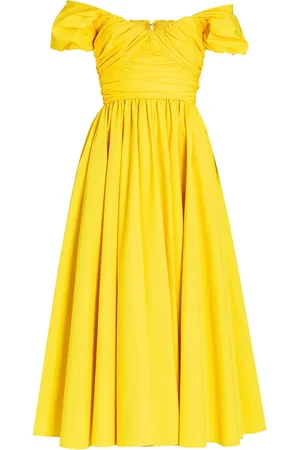 Giambattista Valli Robe en popeline à coupe mi-longue