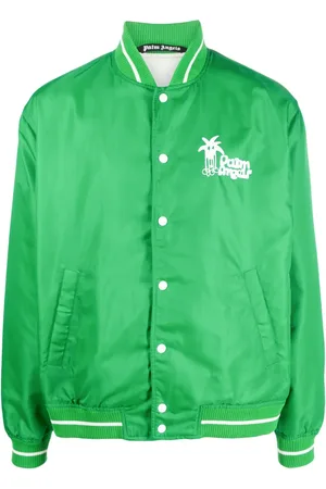 Palm Angels Veste bomber à imprimé graphique