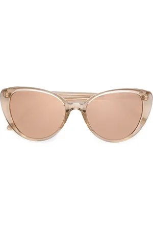 Linda Farrow Lunettes de soleil à monture papillon