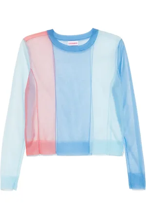 Charles Jeffrey Loverboy Haut à effet de transparence