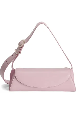 Jil Sander Petit sac porté épaule Cannolo en cuir